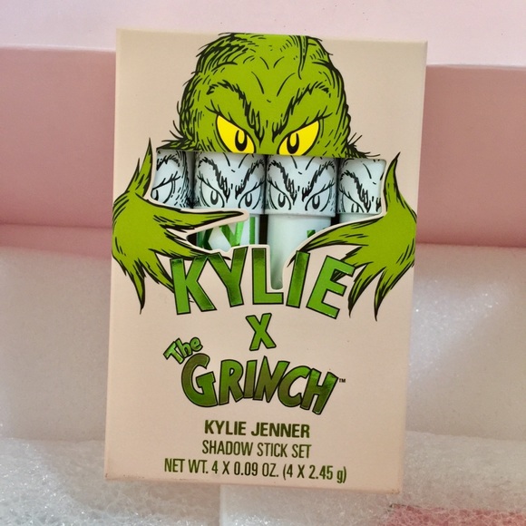 Kylie X Grinch Shadow Stick Set NWT - Picture 1 of 8